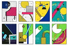 抽象图案  - 源文件下载【酷图网】现代,文化,底图,壁纸,画面,元素,创意,图案,肌理,底纹,素材,印花,孟菲斯,涂鸦,卡通,手绘,插画,图形,抽象,艺术,时尚,风格,视觉,概念,背景,矢量,