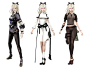 Caim, Furiae, & Manah Outfits from Drakengard 3