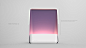 Sunset Candlestick : Sunset created by the reflexion of two colored surfaces and the warm light from candles.