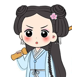 花采采采集到古风，女，Q版