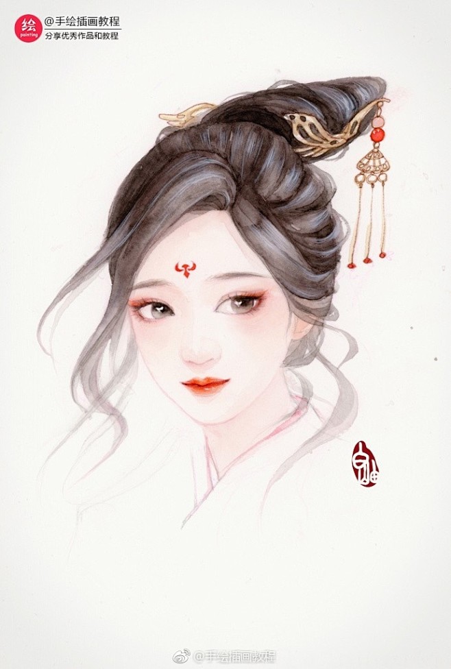 何彼浓矣，华若桃李~  （作者：@_白岫...