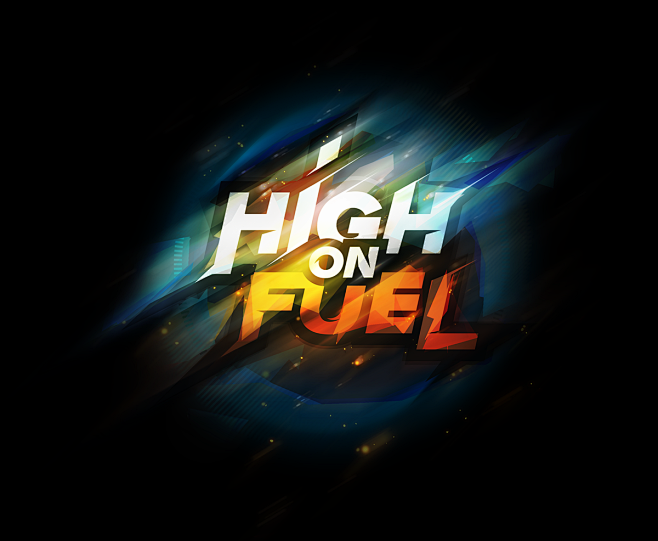 High On Fuel Logo De...