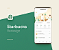 Starbucks - UI/UX Redesign : I’ve been using the Starbucks app for a while now and the current UI/UX feels dated and unpolished to me. I figured I should take a shot at updating it into something as fashionable and desirable as the “Starbucks lifestyle” e