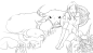 手绘 线稿 png