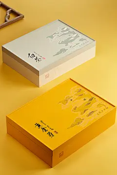 2023新款高档安吉白茶茶叶包装盒空礼盒 2罐三两装礼盒装空盒定制-淘宝网