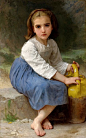 Jeune Fille A La Cruche, Adolphe William Bouguereau