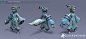 Baffling Presence - Shardbound, Hector Moran (HEC) : I recently had the opportunity to be part of a team of amazing freelancers making content for Spirit Walk's Shardbound.  This game has a very fun art style and great team working on it.

Concept by Jere