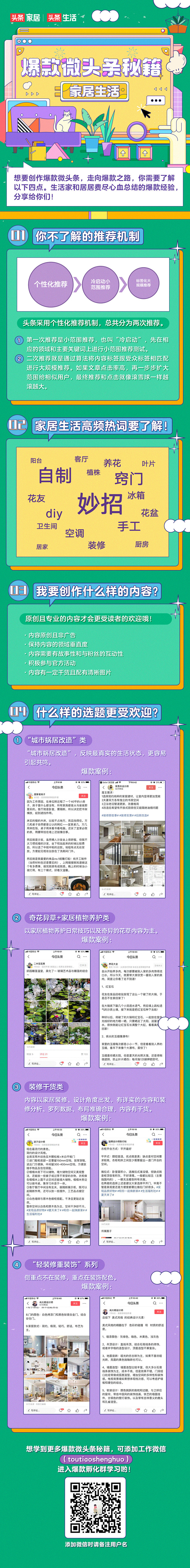 头条生活家居爆款长图