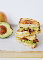 Avocado & Bacon Grilled Cheese Sandwich