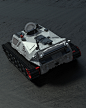 3D army car design CGI concept art exterior game Military Tank Vehicle Design