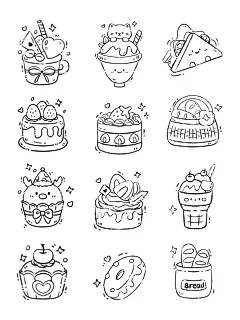 简笔画合集【4】超简单的简笔画 - 小红书