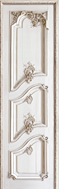 French Trompe l'oeil wallpaper by Christophe Koziel - Left panelled door: 