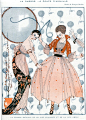 #恋物分享#
George Barbier

他是20世纪初法国伟大的插画家之一，
以描绘巴黎时装的装饰画而闻名，
同时还涉猎戏剧、电影、芭蕾舞的服饰设计。
...展开全文c