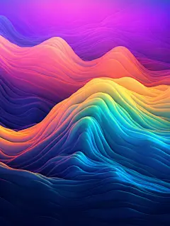全息抽象线条背景Midjourney关键词 - Ai宇宙吧--Ai宇宙吧-
