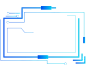 未来人工智能不规则边框PNG素材
