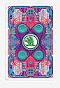 创意紫色图案扑克牌背面_新图网 https://ixintu.com 扑克背面 扑克牌 紫色 创意图案