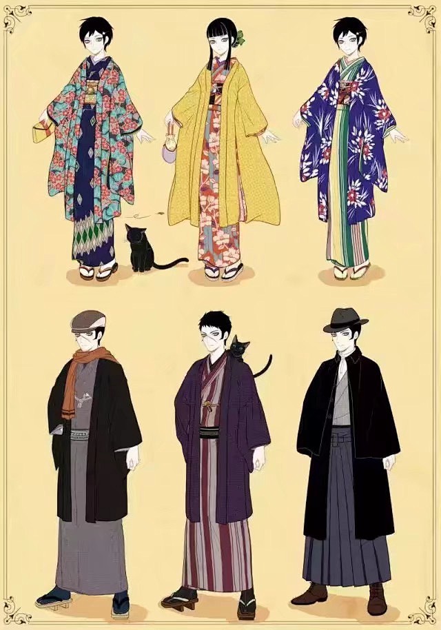 大正/和风/日式/狩衣