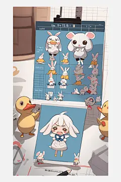 数字艺术多格漫画卡通漫画漫画手绘漫画手绘-众图网