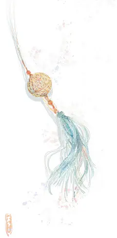 花千骨·宫铃-一颗被冻住的瓜_花千骨,同人_涂鸦王国插画