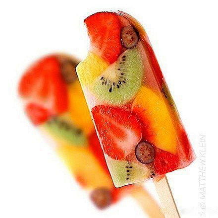 夏天，遇到这样的水果冰棍，谁能抗拒的住....