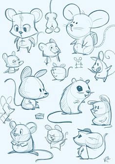 Mice on Behance