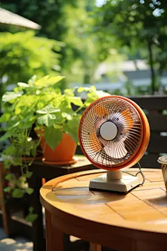 桌面风扇夏至作品底图
