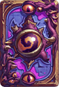 Card Back: Eyes of C'Thun Artist: Blizzard Entertainment: 