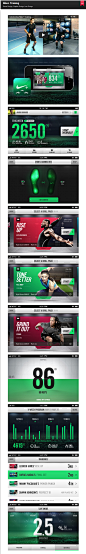 Nike+ Training on Behance