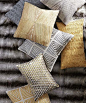 beaded kaleidoscope pillow covers http://rstyle.me/n/ry7t6pdpe: 