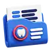 Dental Clinic  3D Icon