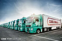很赞的作品:Heinz Schauperl Logistics vi设计 物流 快递 运输服务 红色方向  (2)