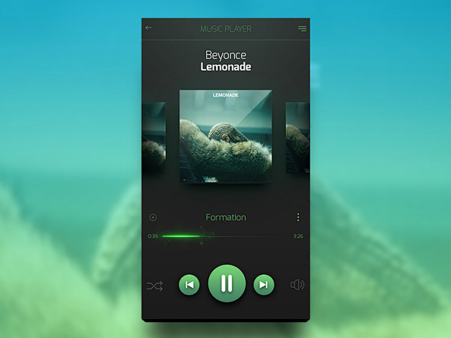 Daily UI 009 - Music...