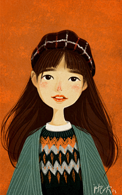 潇爱家人采集到插画