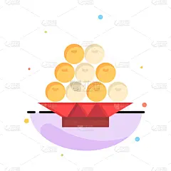 水果,食品,彩色图片,抽象,平坦的,图标,东方人,非都市风光