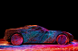 Image of Ferrari's California T Receives a UV Paint Job