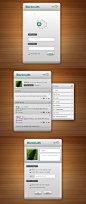 Baracuda - Soc. Network app by ~Fedrick on deviantART