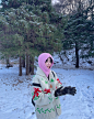 얼굴이 꽁꽁❄️ | Instagram