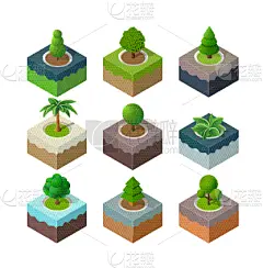 都市风光,环境,公园,草,春天,植物,石头,夏天,三维图形