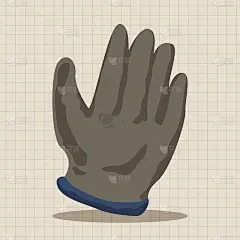 工作手套主题元素