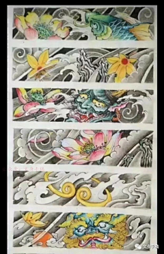 比利刺青TATTOO工作室采集到 臂环   纹身素材
