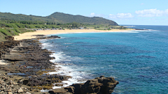 画手绘的呆米采集到海岸风景