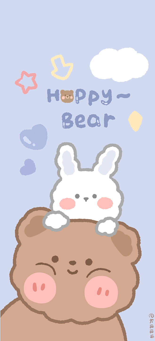 一组库存~     

#可爱壁纸##卡...