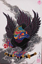 神秘怪异色彩经典的日本复古风浮世绘----ifavart.com(辣椒酱)-最出色的视觉艺术分享