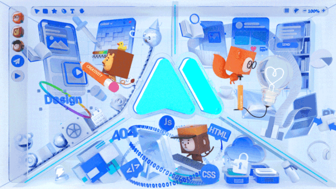 破界行动！MasterGo logo创意...