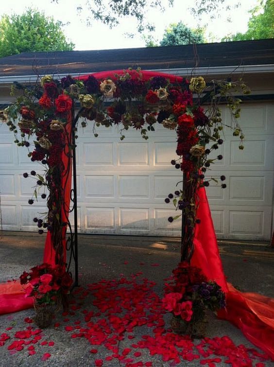 diy outdoor purple a...