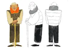 最近在画的小漫画里的人设 ​​​​