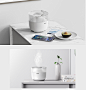 Snow humidifier 雪山加湿器