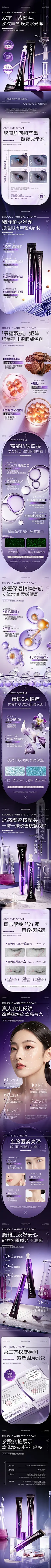沙仙奴咖啡因胜肽眼霜玻色因抗氧化去黑眼圈眼袋去细纹紧致抗皱女