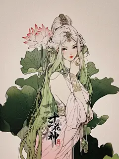 十二花神｜六月莲花花神 - 小红书