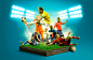 Magic Football : This project is a case study of lighting, compositing and retouch!